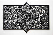 Ornamental Mandala Wall Art Bundle, an Illustration by jahid234 (Thumbnail 5 of 6)