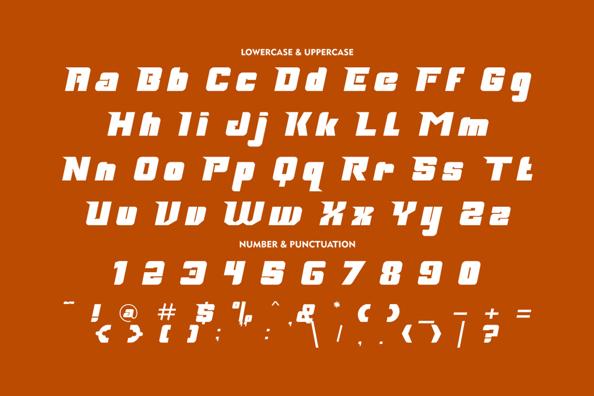 Rock Road - Racing Font, a Sans Serif Font by PutraCetol Studio (Photo 10 of 11)