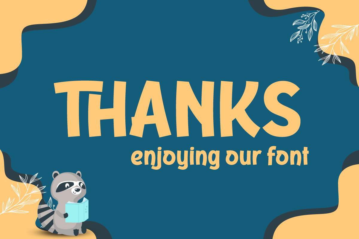Fathuk | Display Playful Font, a Sans Serif Font by twinstd (Photo 11 of 11)