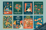 Merry Christmas! Vector collection, a Decorative Illustration by Nadia Grapes (Thumbnail 5 of 11)