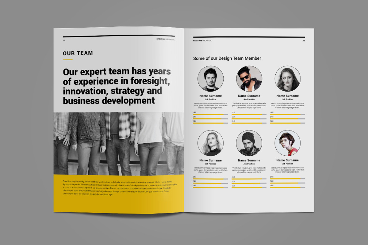 Kreatype Proposal, a Brochure Template by Kreatype Studio (Photo 12 of 20)