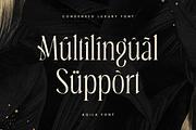 Aqila - Condensed Luxury Font, a Serif Font by Sensatype (Thumbnail 12 of 12)