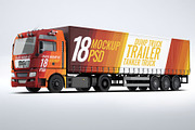 Trucks Mock-Up, a Product Mockup by DesignRushMarket (Thumbnail 9 of 13)