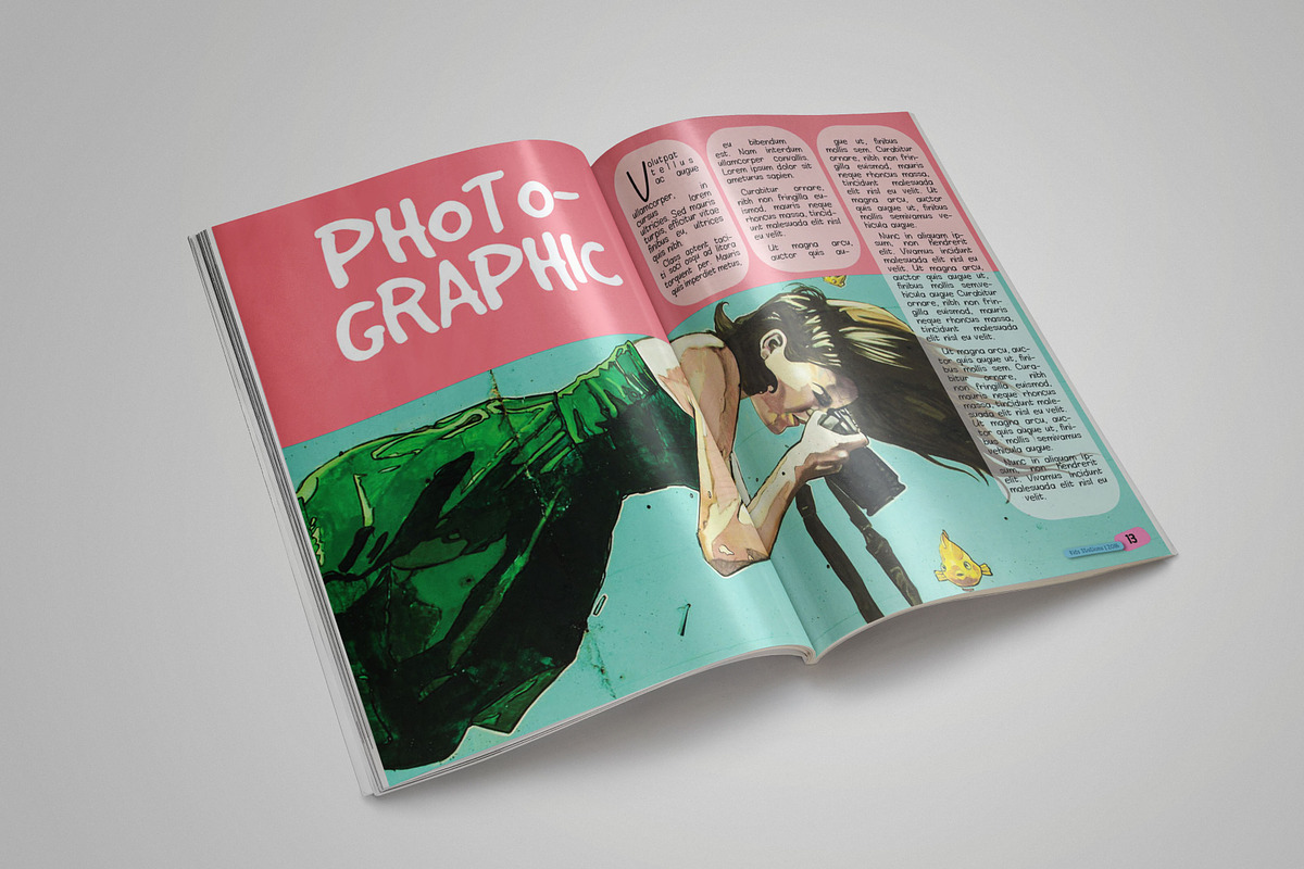 Kids Station Magazine, a Magazine Template by Oktiva (Photo 2 of 11)