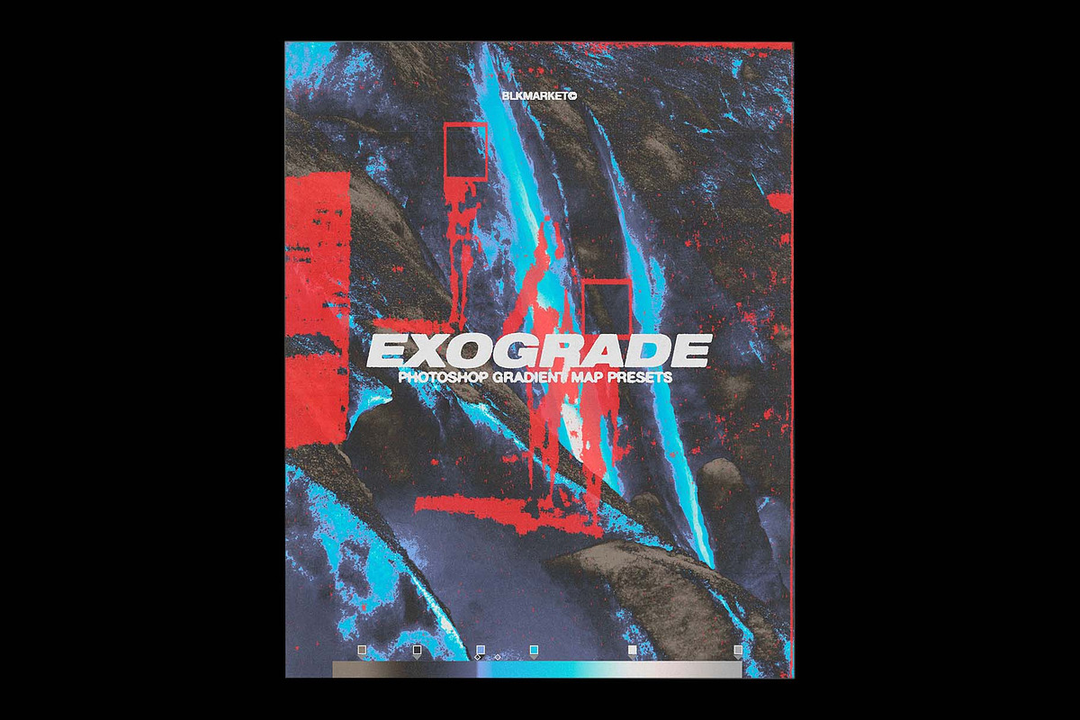 EXOGRADE - Photoshop Presets, a Gradient Add-On by BLKMARKET© (Photo 8 of 8)