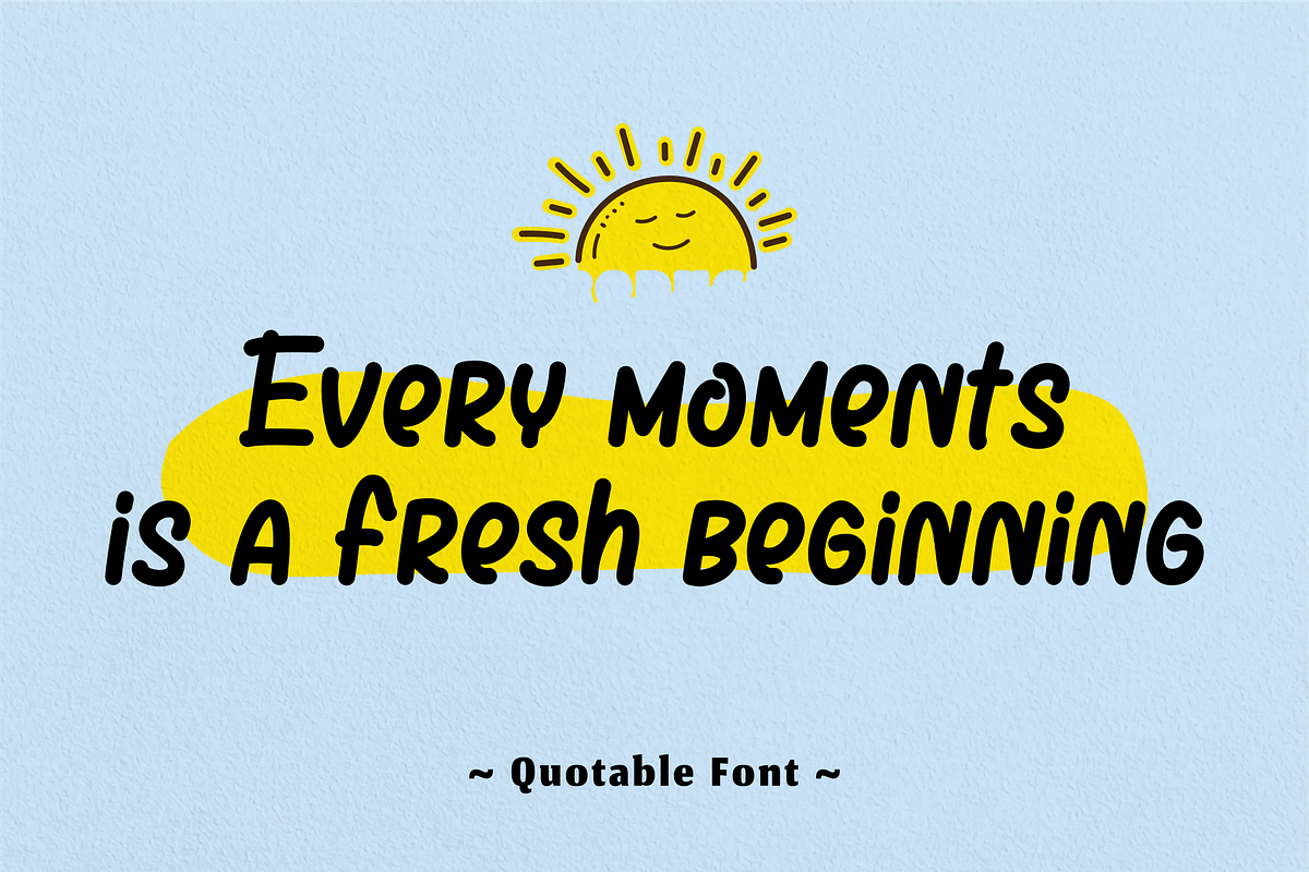 Historia of Quify, a Handwritten Font by Mabhal Studio (Photo 4 of 10)