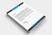 Letterhead, a Stationery Template by artisanHR (Thumbnail 2 of 3)