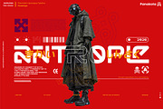 Antropic sci-fi Typeface, a Sans Serif Font by panakota studio (Thumbnail 1 of 7)