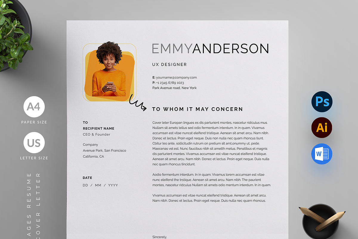 Resume/CV, a Resume Template by Reuix Studio (Photo 4 of 5)