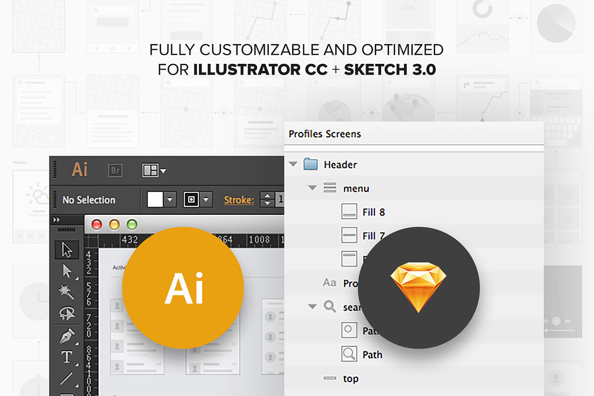 Information Architecture Kit, a Templates & Theme by UI8 (Photo 4 of 5)