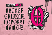 Vandal Street Graffiti Font, a Symbol Font by alit design (Thumbnail 3 of 23)