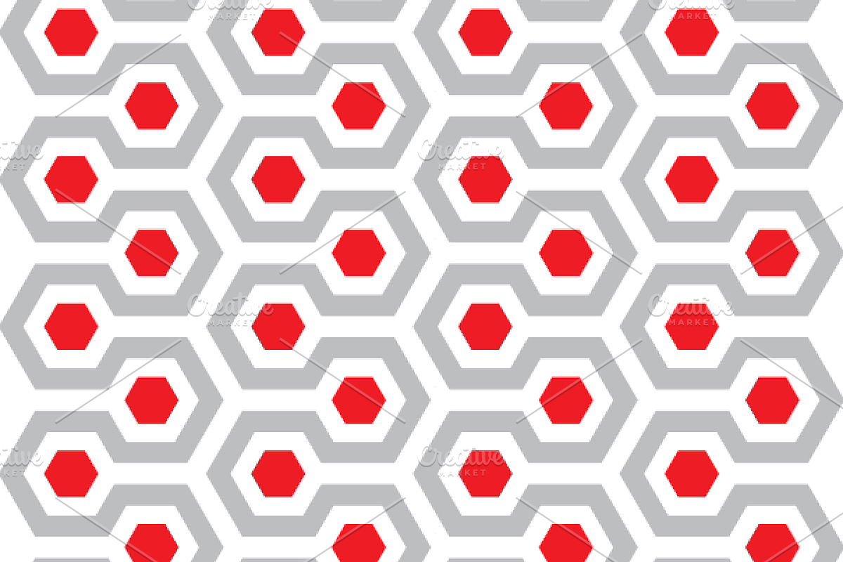 Geometric Background Papers Red Grey preview 2