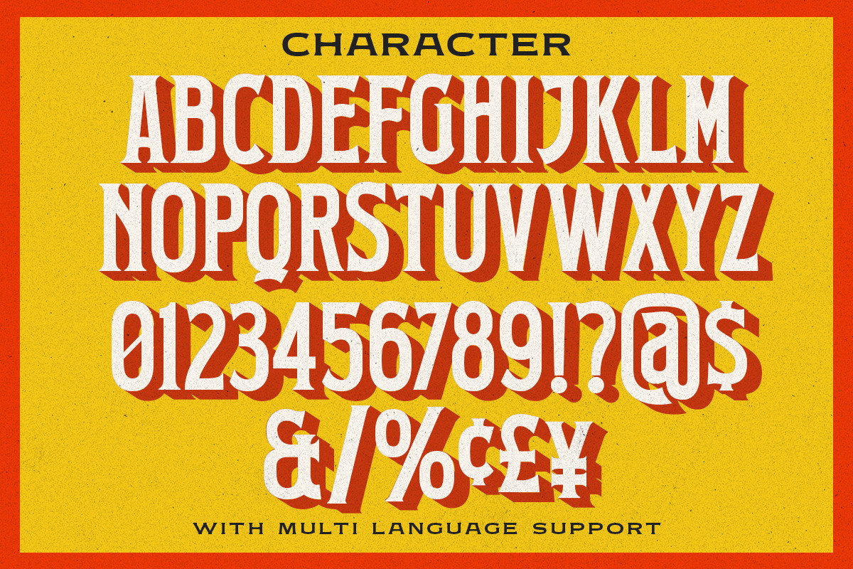 The Scriledge Layered Display Font, a Serif Font by Letterhend Studio (Photo 7 of 8)