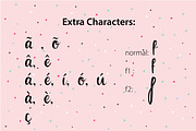 Coconut Font +FREE abstract patterns, a Script Font by Chimerique (Thumbnail 13 of 13)