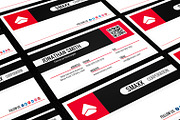 Corporate Business Card CM037, a Business Card Template by annozio (Thumbnail 4 of 4)