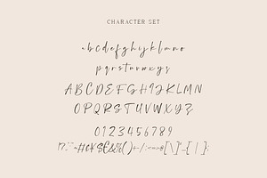 Cathelia Handwriting Font