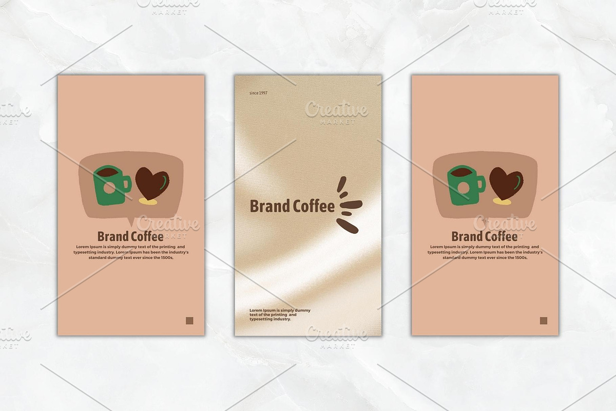 Brand Coffee - Social Media Template, a Social Media Template by Aji Gallery (Photo 7 of 19)