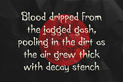 CS Banquet – Etchy Font, a Sans Serif Font by Craft Supply Co. (Thumbnail 7 of 8)