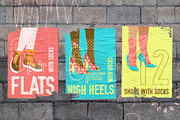 Socks, Heels, And Flats, a Person Illustration by svetlana.belaia (Thumbnail 2 of 10)