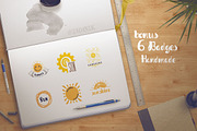 60% discount 2 Fonts August 10, a Script Font by zao4nik (Thumbnail 4 of 10)