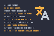 Chigo - Cyrillic Rough Typeface, a Sans Serif Font by alpercakici (Thumbnail 7 of 10)