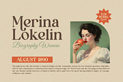 Brocho || Vintage Retro Serif Font, a Serif Font by Idea Studio (Thumbnail 8 of 10)