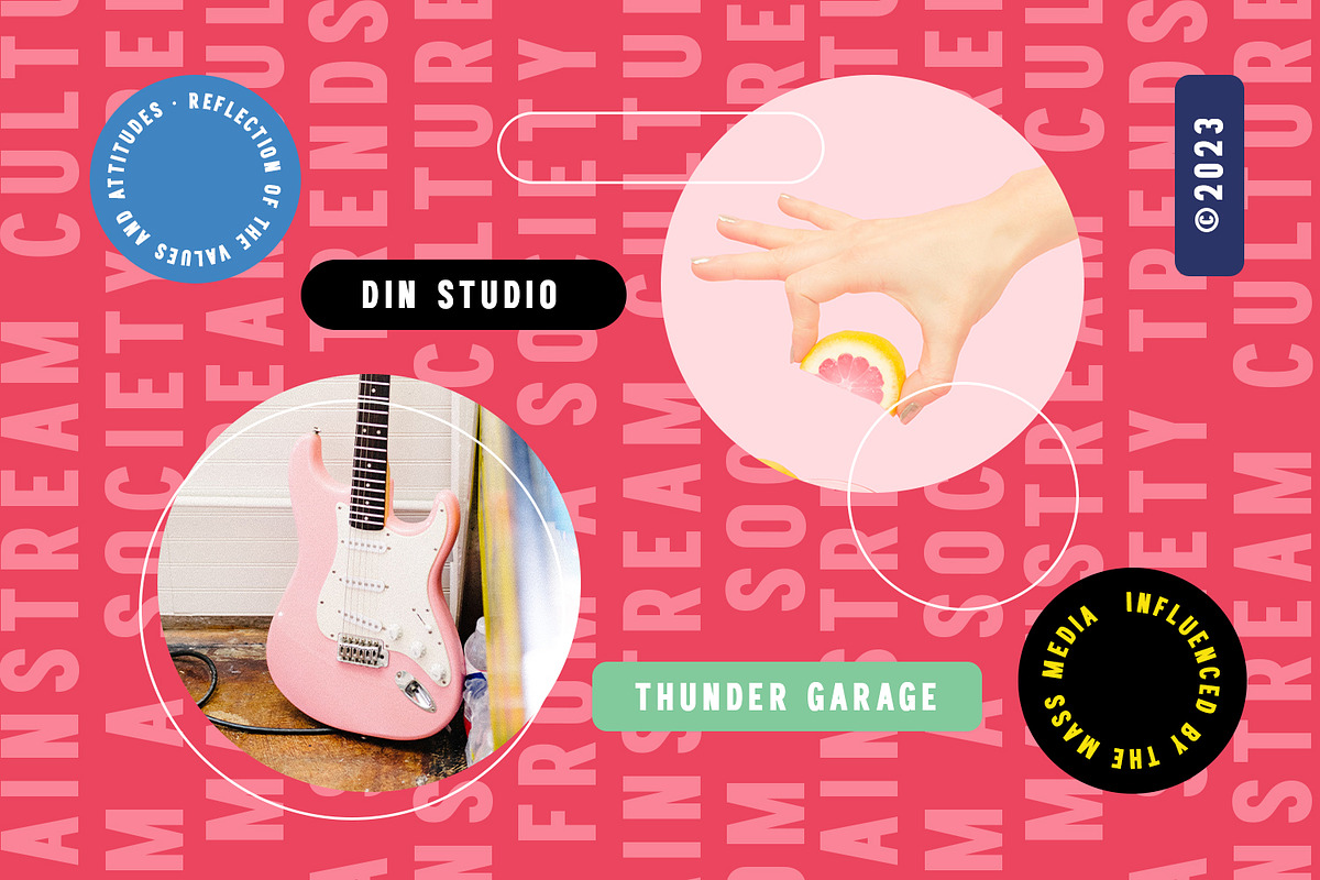 Thunder Garage, a Sans Serif Font by din-studio.com (Photo 3 of 10)
