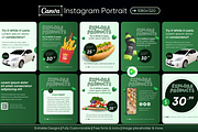 FreshCart–Food&GroceryCanva Template, a Social Media Template by Exceptionalways (Thumbnail 3 of 5)