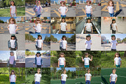 100 Kid's T-Shirt Mock-Up 2018 #22, a Shirt Mockup by Freeman Studio (Thumbnail 5 of 107)