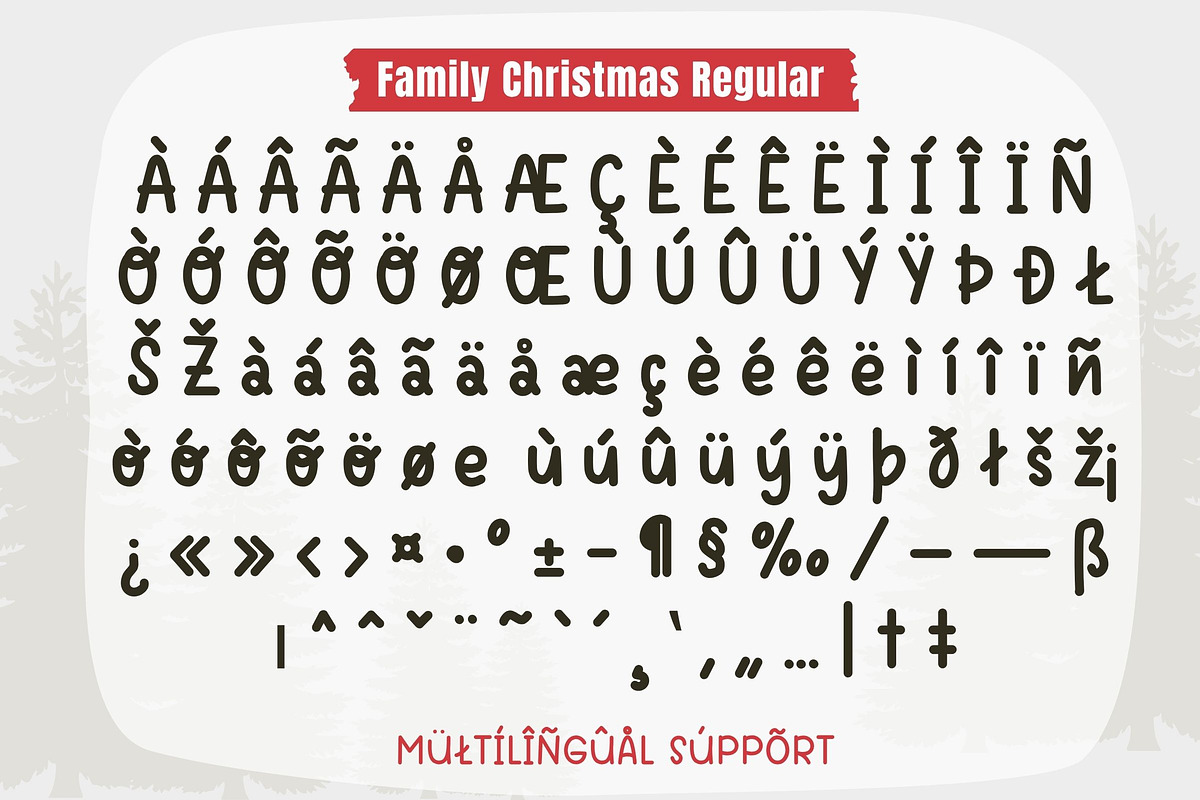 Family Christmas Font Duo, a Script Font by AnningArts (Photo 9 of 11)