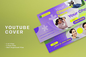 Alternative Design YouTube Cover, a Social Media Template by graphicook