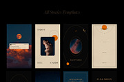 Astra Zodiac Instagram Templates, a Social Media Template by BlancheStudio (Thumbnail 11 of 11)