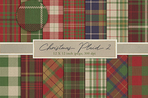 Realistic Christmas Plaid