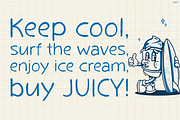 Juicy, a Font by Pinisi ART (Thumbnail 8 of 10)