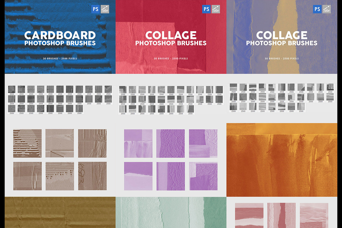 3000 Photoshop Stamp Brushes Bundle, a Brush Add-On by ArtistMef (Photo 16 of 19)