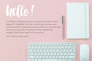 Hand-Lettered Blog Kit, a Templates & Theme by HappyHandsProject (Thumbnail 3 of 5)