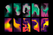 FLUID Vol2 liquid gradients set, a Background Graphic by Katedsgn (Thumbnail 10 of 11)