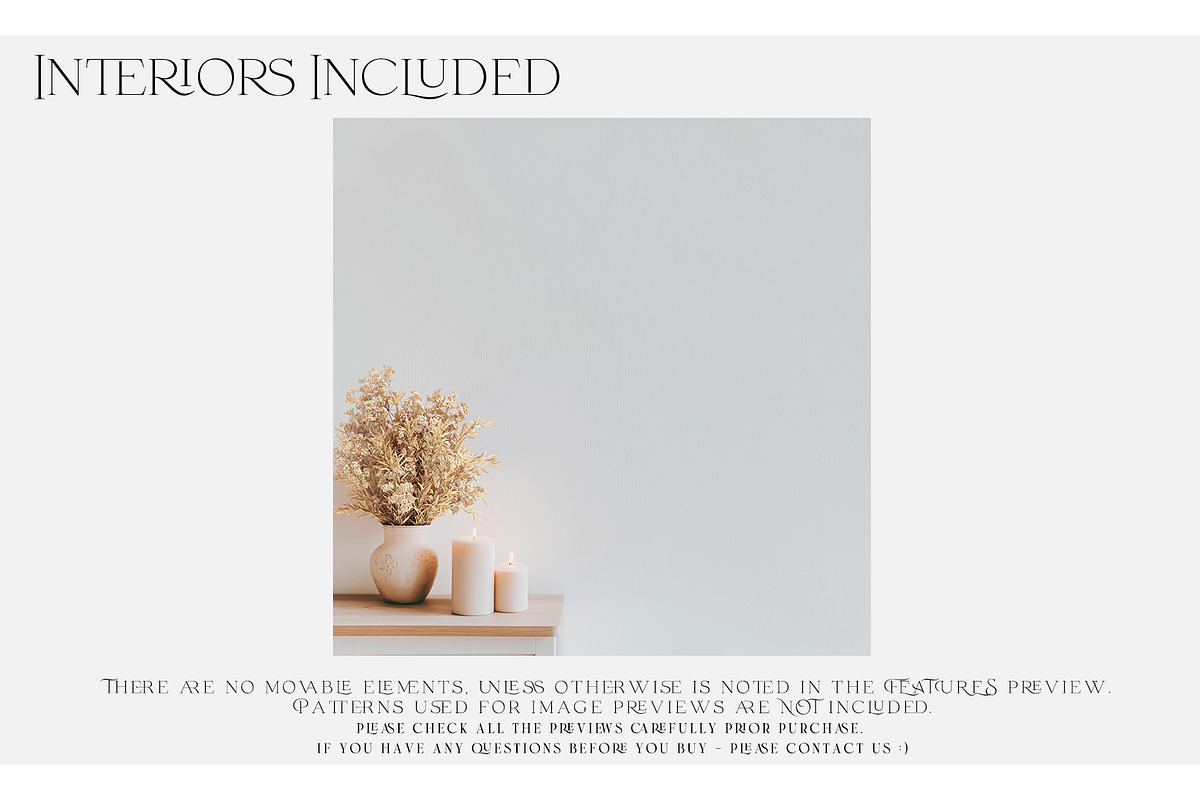 44 Frames and Wallpaper Mockups, a Mockup by mock-ups (Photo 3 of 16)
