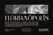 Herva - Decorative Elegant Serif, a Serif Font by Pandeka Studio (Thumbnail 2 of 12)