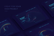 Particle backgrounds vol 5, a Templates & Theme by blauananas (Thumbnail 3 of 7)
