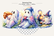 Coffee Ghost Sublimation PNG, an Illustration by Artnoy (Thumbnail 3 of 8)