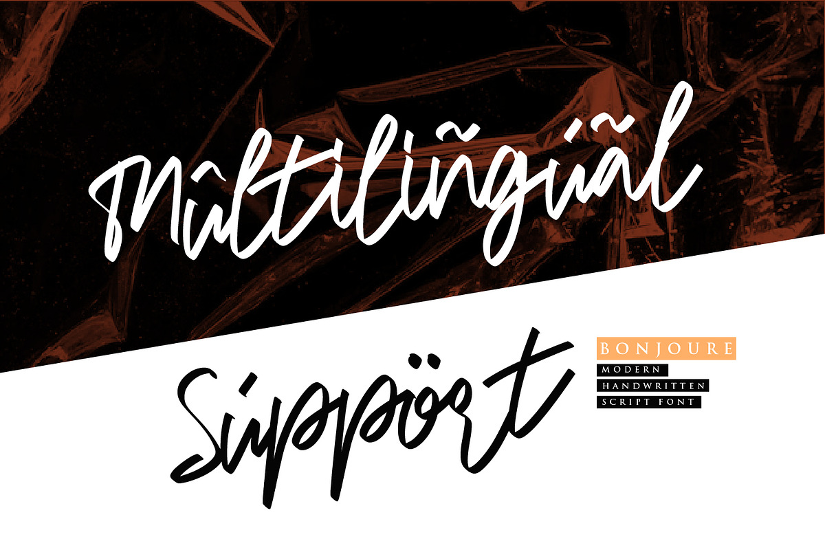 Bonjoure - Handwritten Script fonts*, a Script Font by Nahar_std (Photo 10 of 12)