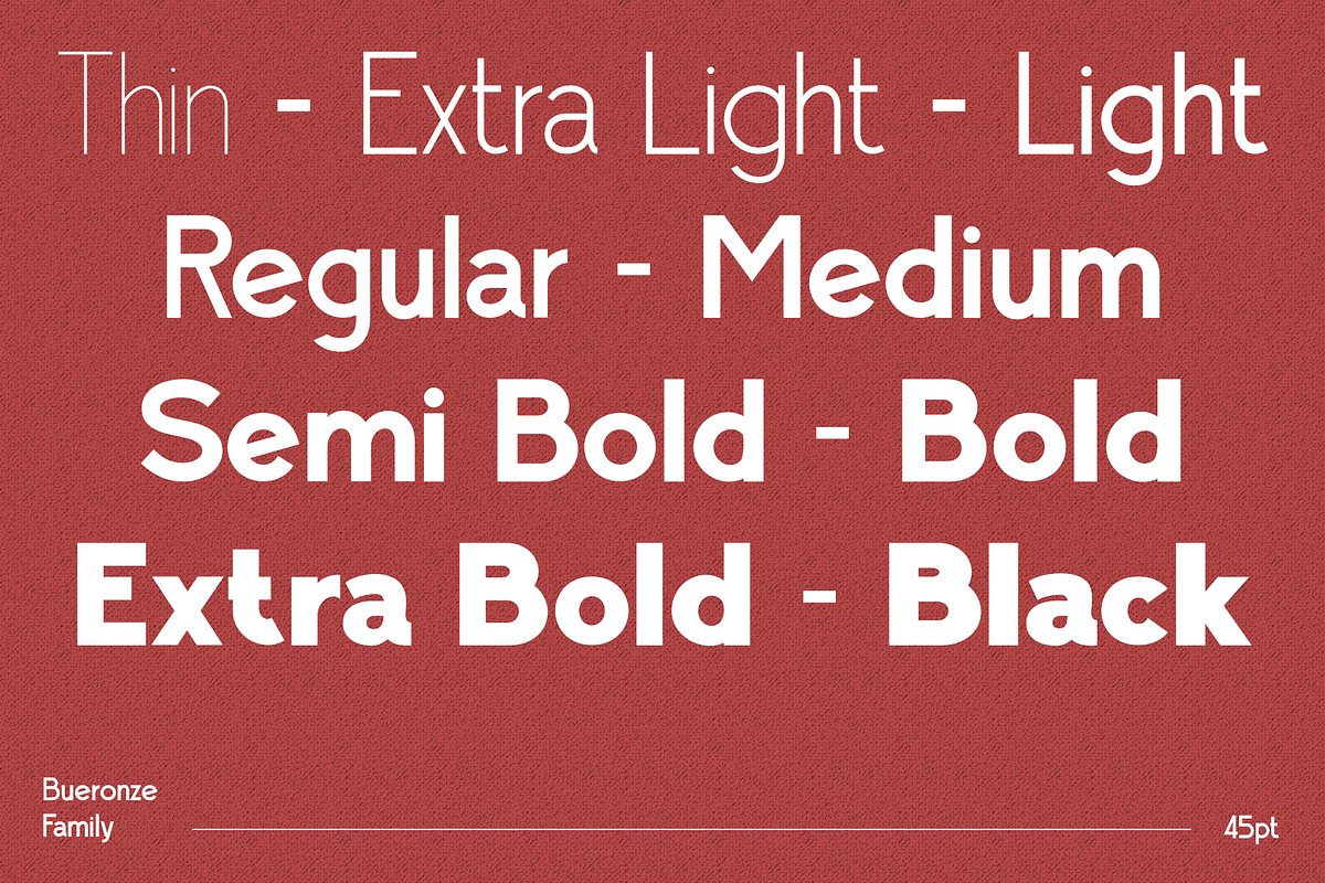 Bueronze for Corporate Branding, a Sans Serif Font by ilhamtaro (Photo 3 of 11)