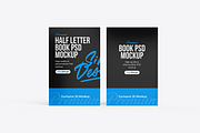 Half Letter Soft Cover Book Mockup, a Books & Magazine Mockup by SimplDesign (Thumbnail 7 of 13)