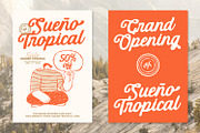 MN Barevia - Handwritten Vintage, a Script Font by Mantra Naga (Thumbnail 9 of 16)