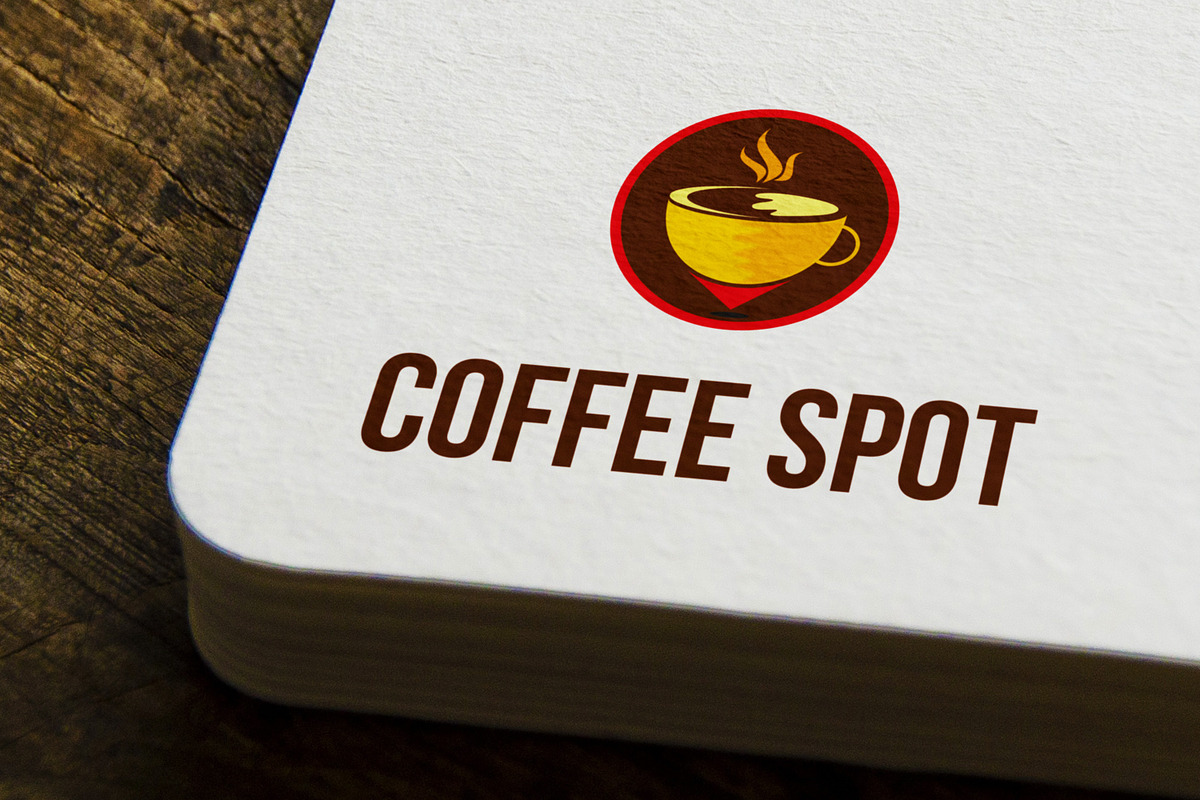 Coffee Spot Logo Template