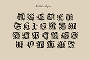 Blumen blackletter font family, a Blackletter Font by kaer_shop (Thumbnail 3 of 8)