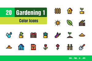 Gardening Icons #1