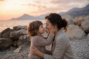 Mother & Child Bonding - Family Love, a Person Photo by Virgo Studio