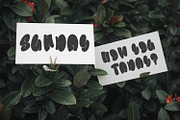 Liztoo Graffiti Bubble Display Font, a Handwritten Font by Maulana Creative (Thumbnail 7 of 7)